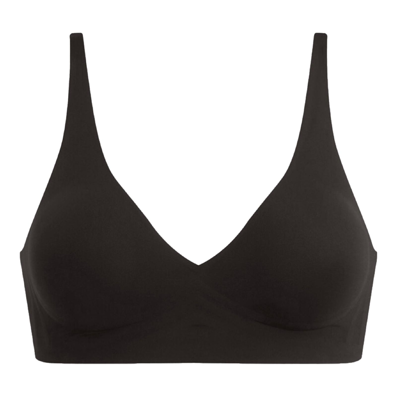 thumbnail image 5 of Sujetador sin costuras con aros y copa completa para mujer: diseño cómodo y con sujeción, escote bajo, tallas estadounidenses S-XXL, lavable a máquina para uso diario, 5 of 8